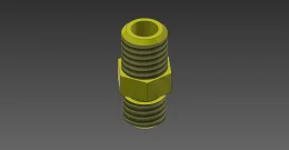 CONEXAO RETA 3/16 x 1/8-SAE 0203 CG                                   