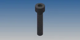 PARAFUSO ALLEN M5X25 - ZINCO PRETO - DIN 912                          