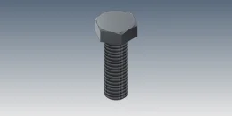 PARAFUSO SEX M8X25 GR 10.9 ZINC BR - DIN 933                          