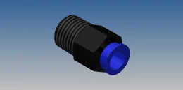 CONEXAO RETA 1/4-8 (E104087 - SISTEM) 153005                          