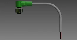 CABO SENSOR 5 MTS CONECTOR F 90 M12/4 XS2F-M12PVC4A5M/ DOL-1204-W05M  