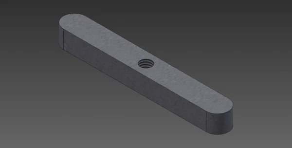 CHAVETA (8X6.5X59.5 - ABNT TIPO B)                                    