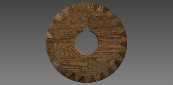 ENGRENAGEM EIXO TRANSPORTADOR SUPERIOR (CELERON)                      